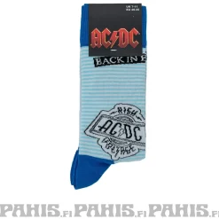 Clearance AC/DC Icons blue - Nilkkasukat Sukat|Ac / Dc