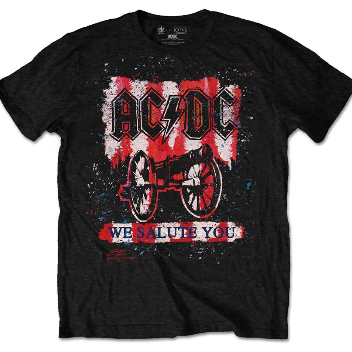 Outlet AC/DC We Salute You Bold -T-paita T-Paidat|Bändipaidat