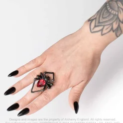 Outlet Alchemy Black Widow - Sormus Goottikamaa|20-Vuotiaalle