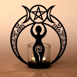 Clearance Alchemy Danu Goddess - Tuikkulyhty Goottikamaa|Koriste-Esineet