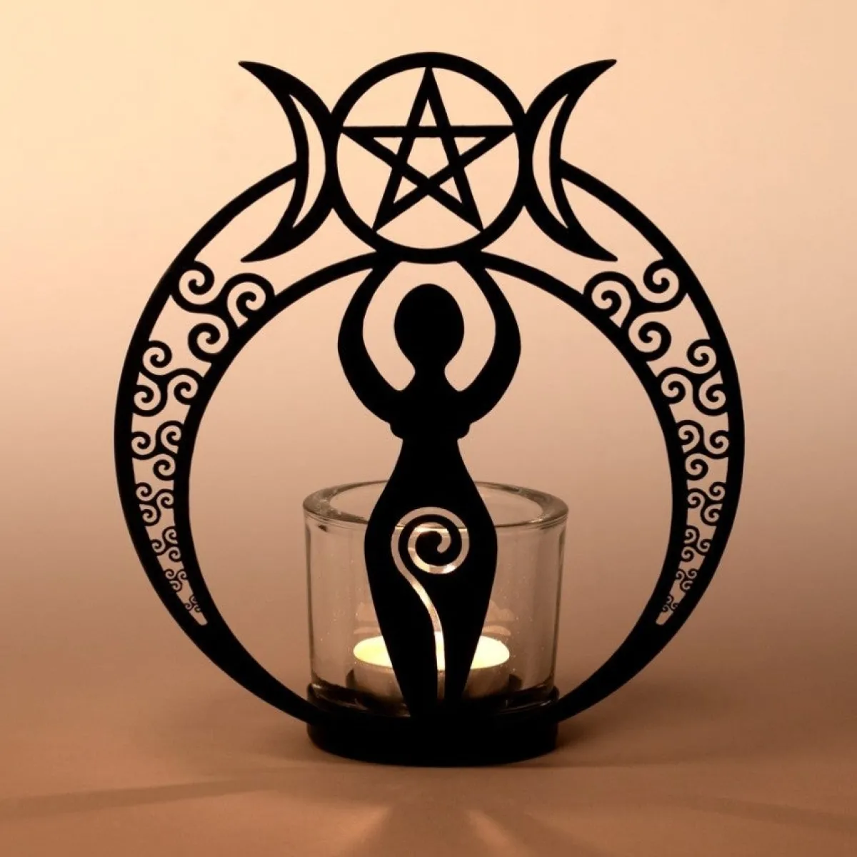 Clearance Alchemy Danu Goddess - Tuikkulyhty Goottikamaa|Koriste-Esineet