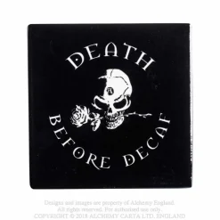 Sale Alchemy Death Before Decaf - Lasinalunen Pääkallokamaa|Lasinaluset