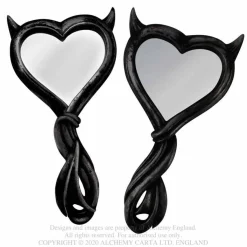 Discount Alchemy Devil's Heart - käsipeili, black Ystävälle|Peilit