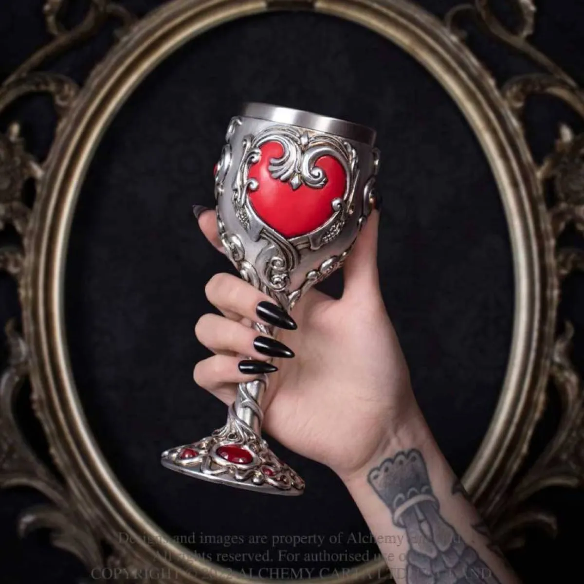 Hot Alchemy England Blood Heart - Pikari Goottikamaa|Ystävälle