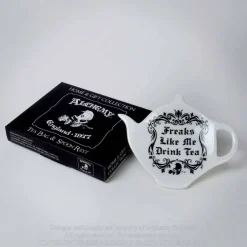 New Alchemy Freaks like me drink tea - Teepussin/lusikan alunen Goottikamaa|Teeastiat