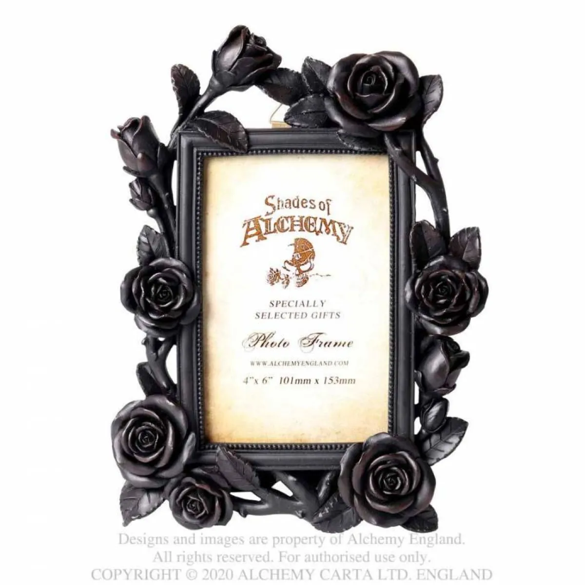 Hot Alchemy Rose & Vine - Valokuvakehys, black Valokuvakehykset
