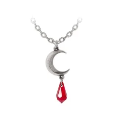 Online Alchemy Tears of the Moon - Kaulakoru, punainen Goottikamaa|Kaulakorut