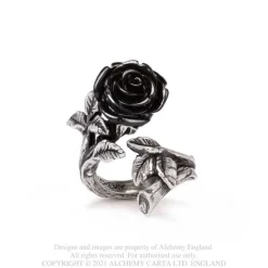 Discount Alchemy Wild black rose - Sormus Sormukset