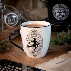 Sale Alchemy Witch - muki sydän kahvalla Goottikamaa|Muut Mukit