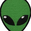 New Alien Head - kangasmerkki Haalarimerkit|Kangasmerkit