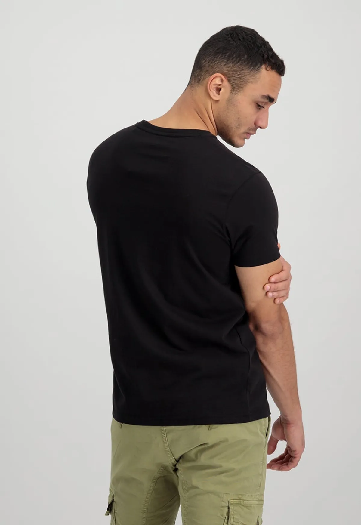 Best Basic Foil Print - T-Paita, musta-kulta Urban Wear Katukamaa|Sport