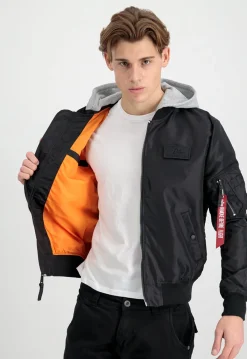Hot MA-1 TT Back print - Pilottitakki hupulla Urban Wear Katukamaa|Takit