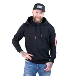 R Print - Huppari, musta Urban Wear Katukamaa|Sport
