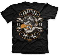 Online American Chopper Cigar Eagle - T-paita American Chopper|T-Paidat