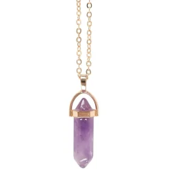 New Amethyst Crystal - kaulakoru ja kortti Kivi Ja Kristallikorut|Ametisti