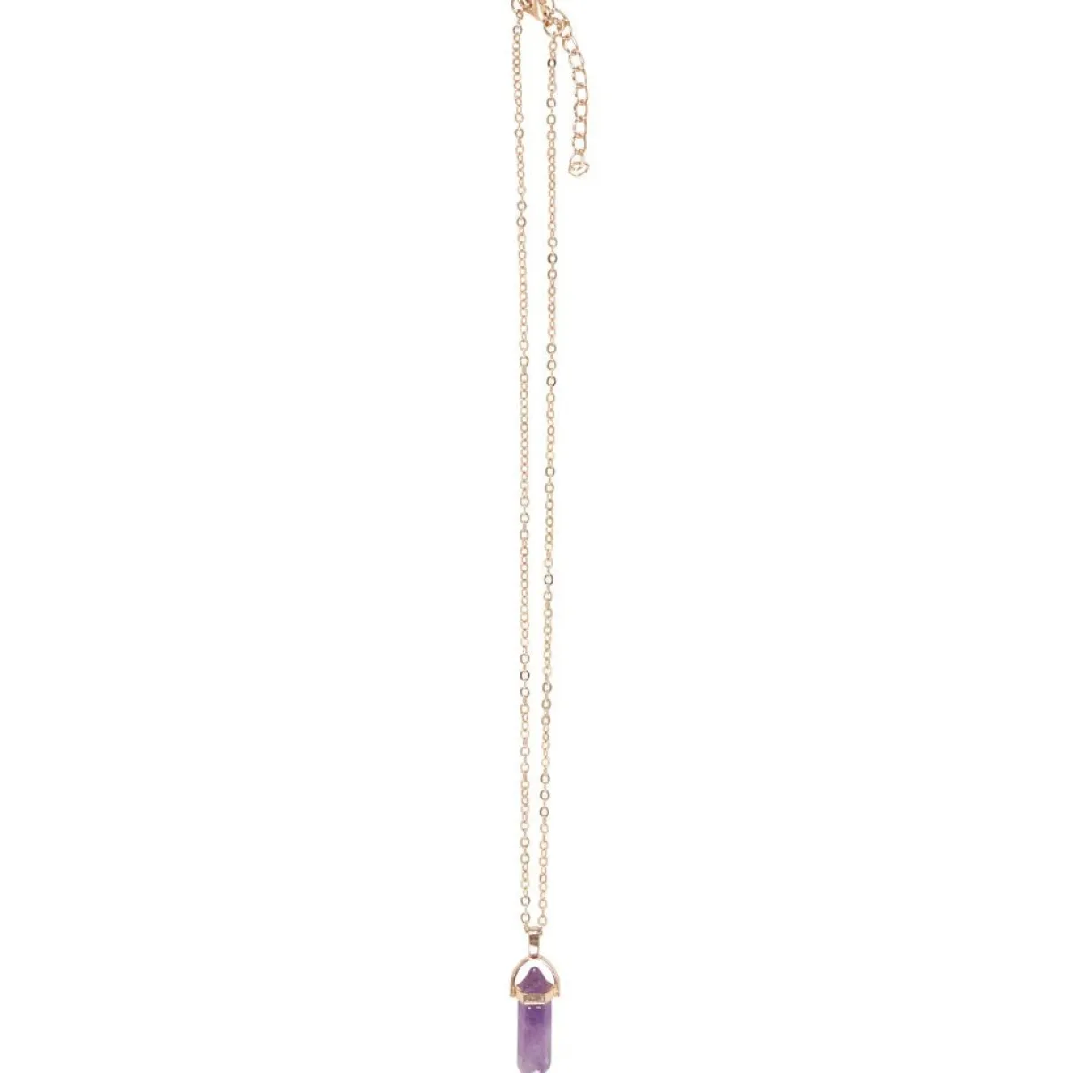 New Amethyst Crystal - kaulakoru ja kortti Kivi Ja Kristallikorut|Ametisti