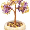 Clearance Ametisti & keltainen kvartsi - Kristallipuu, 15cm Ametisti|Muut Kvartsit/Kvartsiitit