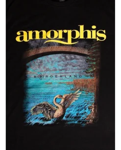 Clearance Amorphis: Borderland - T-paita T-Paidat|Bändipaidat