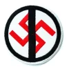 Best Anti Nazi white - kangasmerkki Haalarimerkit|Kangasmerkit