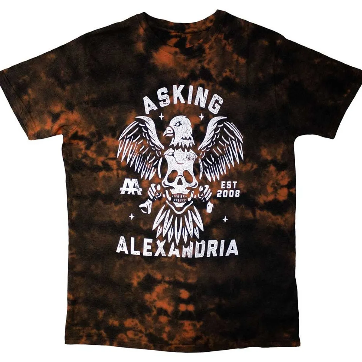 Outlet Asking Alexandria: Eagle Skull - T-paita Bändipaidat|Asking Alexandria