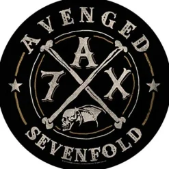 New Avenged Sevenfold: A7X - Kangasmerkki, selkä Avenged Sevenfold|Selkämerkit