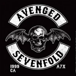 Hot Avenged Sevenfold Deathbat Crest - Lasinalunen Avenged Sevenfold|Lasinaluset