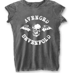 Clearance Avenged Sevenfold Deathbat - Naisten T-paita Avenged Sevenfold|Bändipaidat
