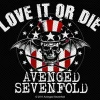 Online Avenged Sevenfold Love It Or Die - Kangasmerkki Avenged Sevenfold|Kangasmerkit