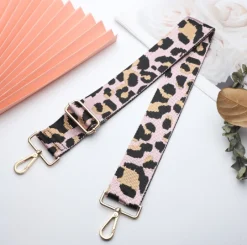 Sale Baby pink Leopard - Olkahihna Käsilaukut Ja Olkalaukut|Kissateema