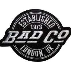 Discount Bad Company: Est. 1973 circle logo - Kangasmerkki Kangasmerkit|Bad Company