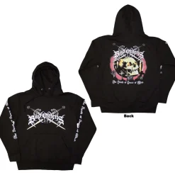 Clearance Bad Omens: Skull and Candles - Huppari Hupparit|Bändipaidat