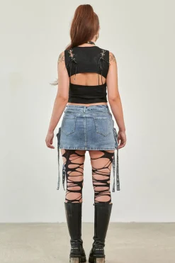 Outlet Denim Dita - Shortsit Shortsit|Punk!