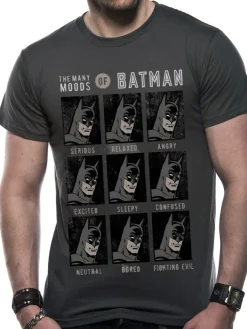 Clearance Batman The many Moods Of Batman - T-paita T-Paidat|T-Paidat