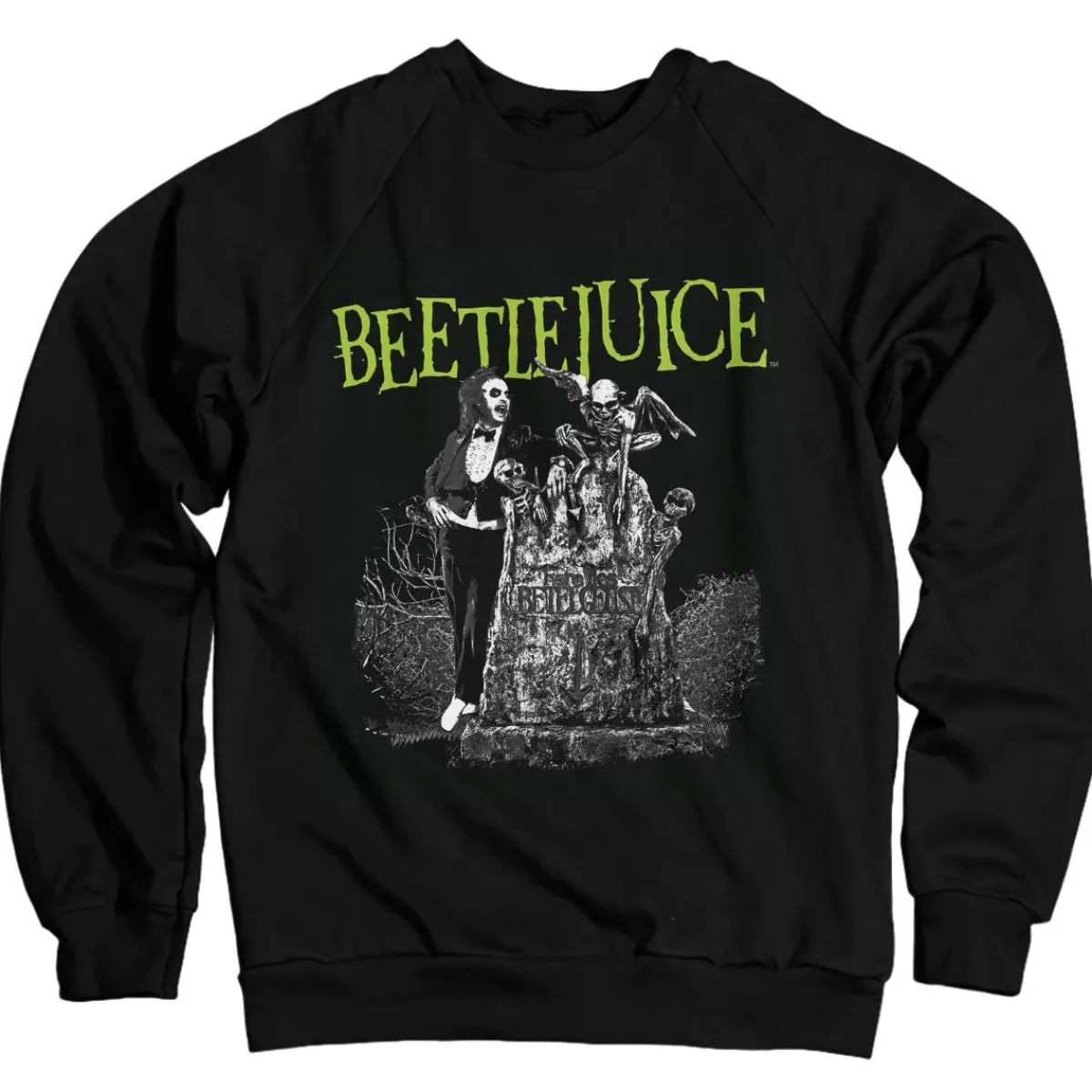 Hot Beetlejuice Headstone - Pitkähihainen paita Pitkähihaiset|Pitkähihaiset Paidat
