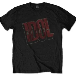 Clearance Billy Idol Vintage Logo T-paita Billy Idol|Bändipaidat