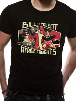 Online Billy Talent Afraid Of Heights - T-paita Bändipaidat|Bändipaidat