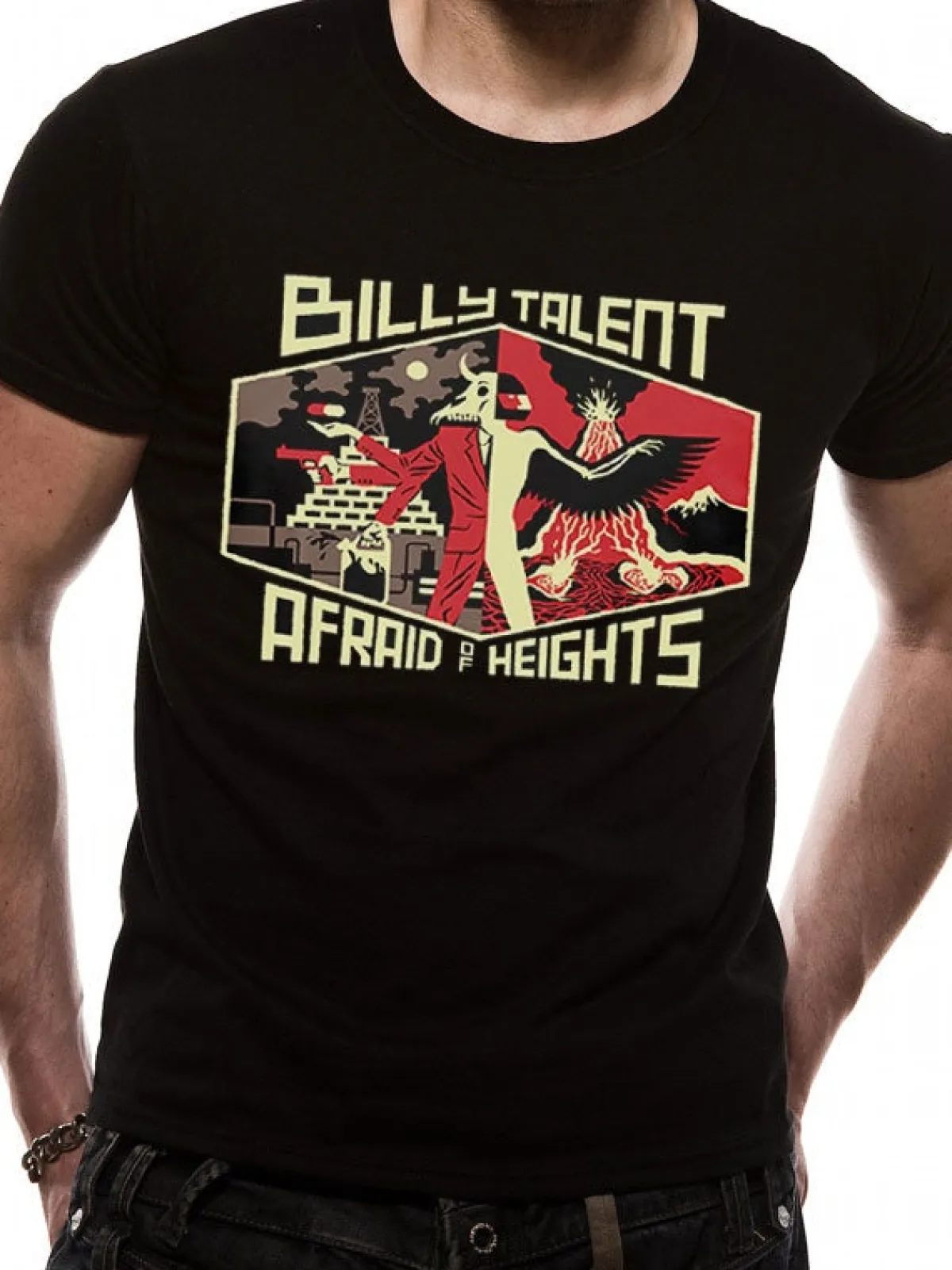 Online Billy Talent Afraid Of Heights - T-paita Bändipaidat|Bändipaidat