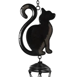 Sale Black Cat Profile - tuulikello Goottikamaa|Koriste-Esineet