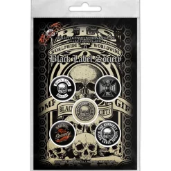 Online Black Label Society: Worldwide - Pinssi setti 5kpl Black Label Society|Pinssit Ja Rintanapit