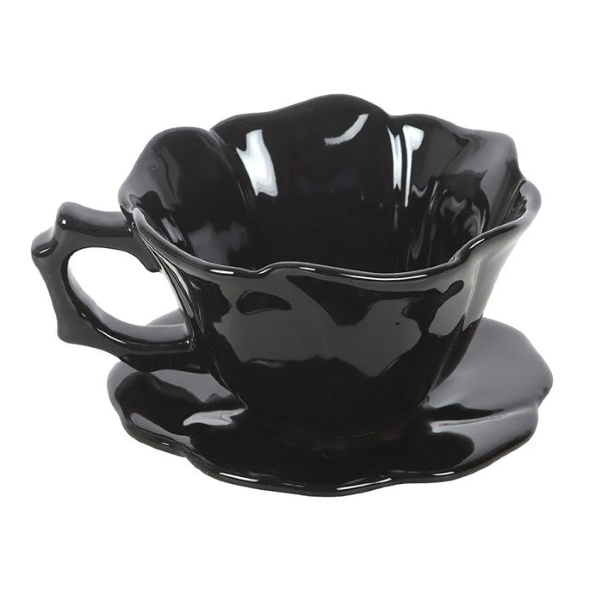 Sale Black Rose - Teekuppi ja aluslautanen Teeastiat|30-Vuotiaalle