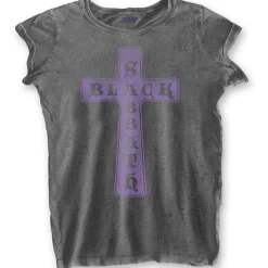 Black Sabbath: Vintage Cross - Naisten T-paita Black Sabbath|Bändipaidat