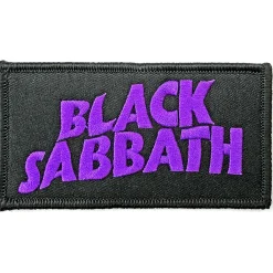 Discount Black Sabbath Wavy Logo - Kangasmerkki Black Sabbath|Kangasmerkit