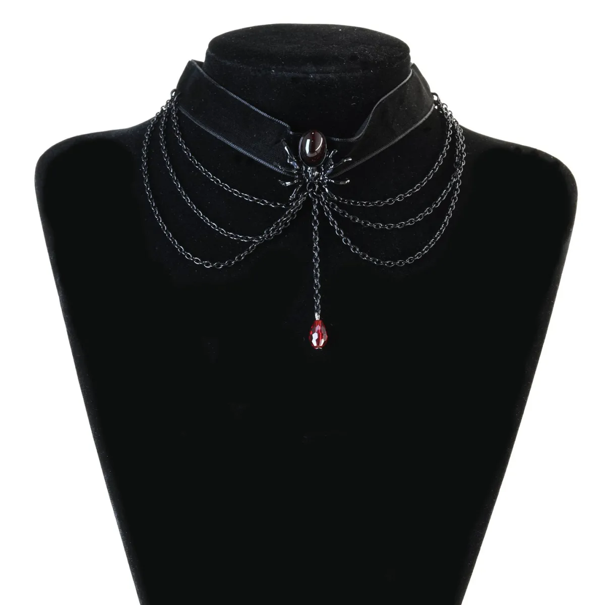 Clearance Blood Widow Velvet - Choker Goottikamaa|Chokerit