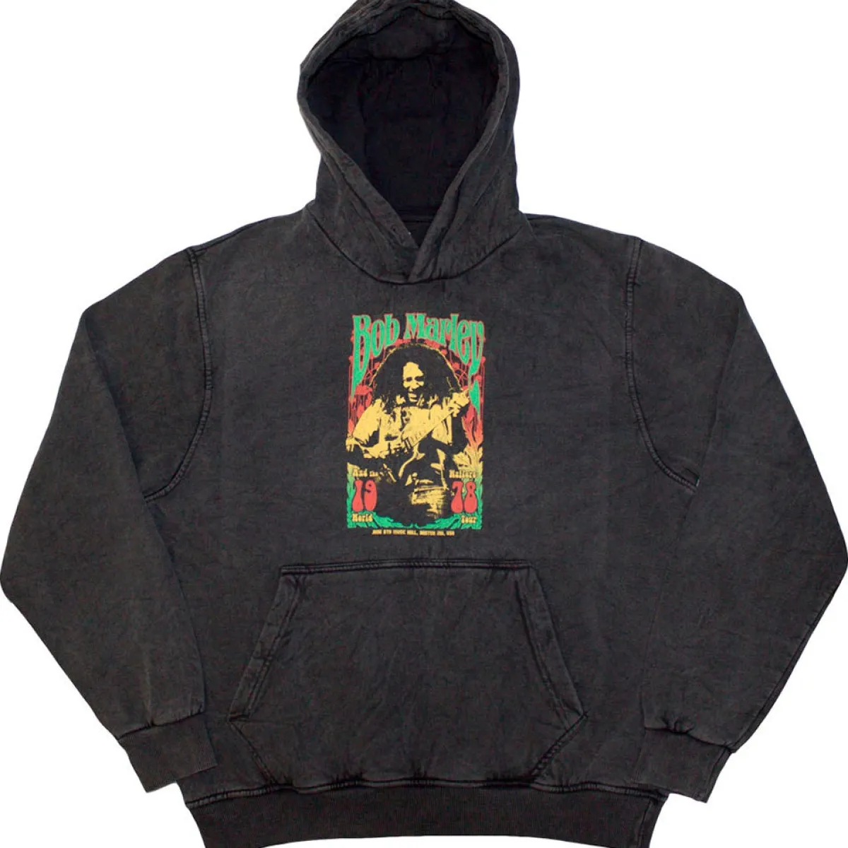 Online Bob Marley: 1978 - Harmaa kivipesty huppari Hippikamaa|Hupparit
