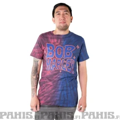 Outlet Bob Marley: Trippy Text - T-paita Hippikamaa|T-Paidat