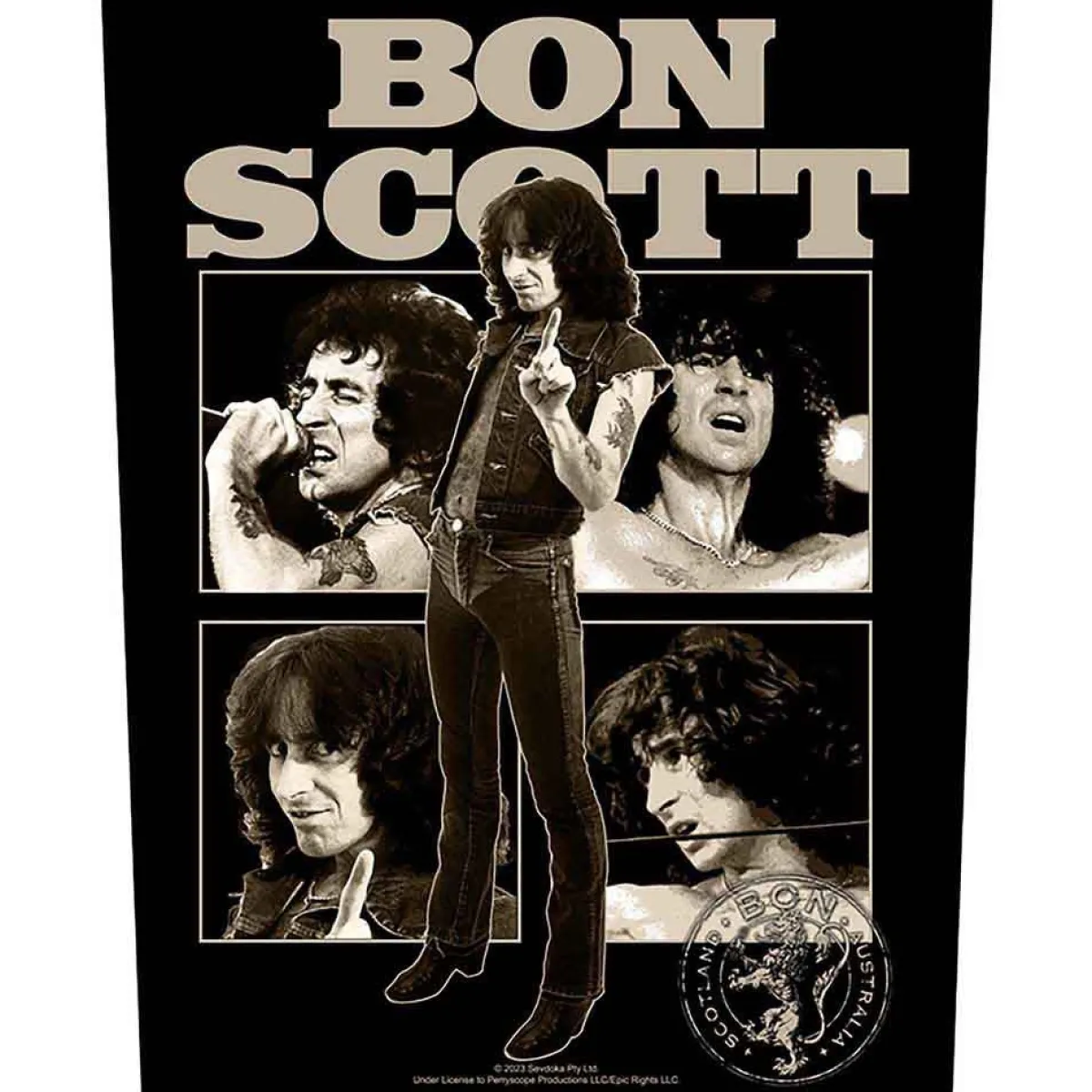 Sale Bon Scott: Collage - Selkämerkki Ac / Dc|Selkämerkit