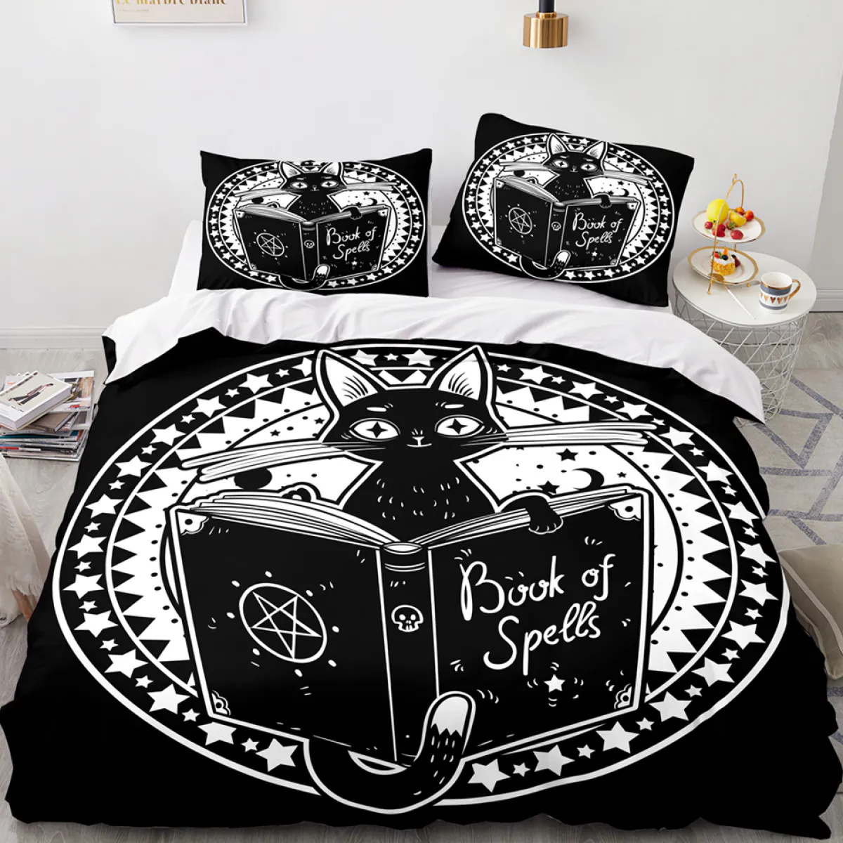 Hot Book of Spells - Pussilakana + tyynyliina Goottikamaa|Kissateema