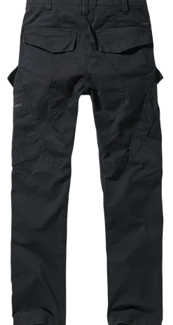 Outlet Adven Slim Fit - Reisitaskuhousut, mustat Reisitaskuhousut|Urban Wear Katukamaa