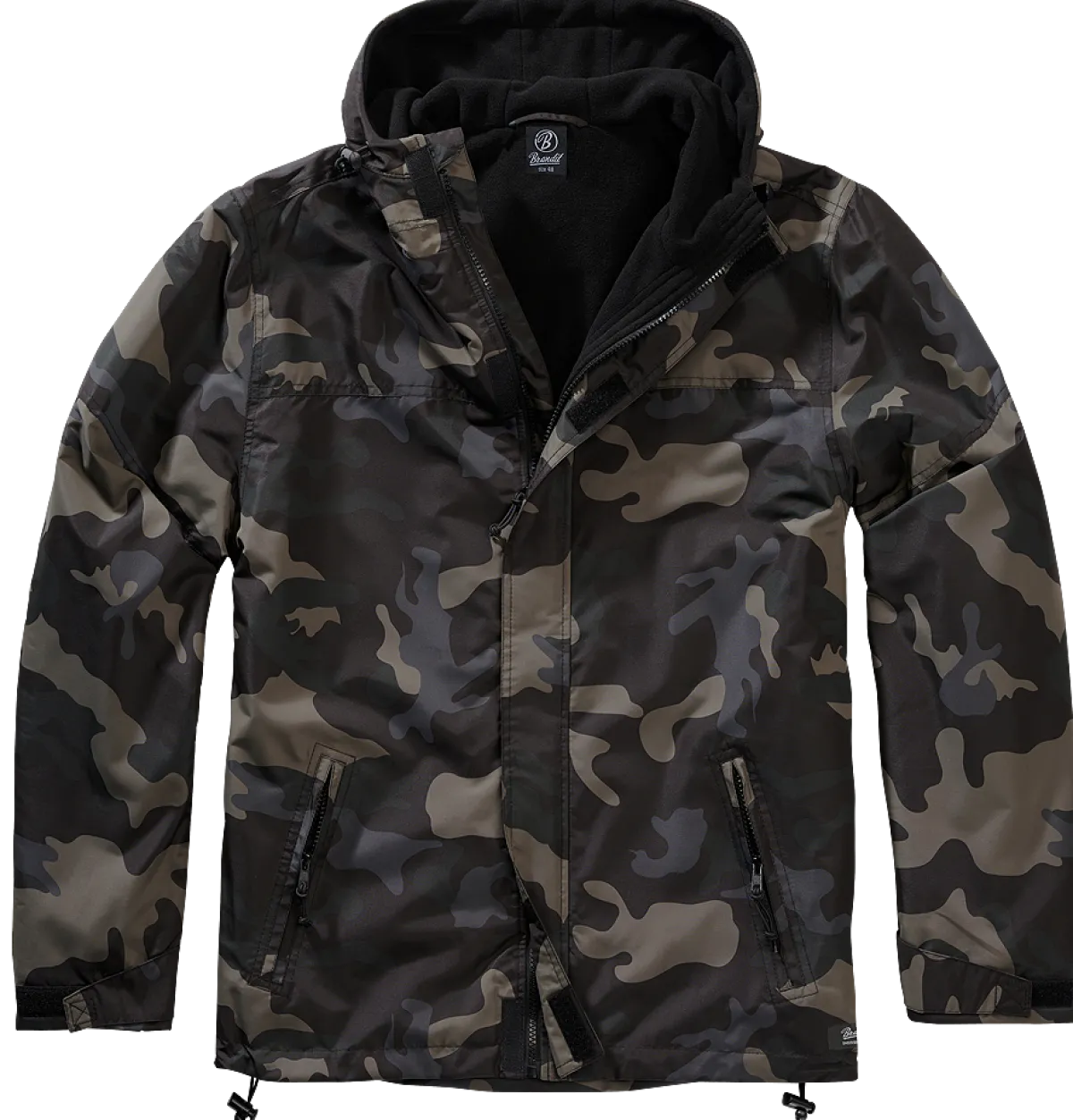 Hot Frontzip - Tuulitakki, darkcamo Takit|Takit
