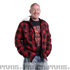Discount Lumberjacket - Välikausitakki, puna-musta Urban Wear Katukamaa|Takit